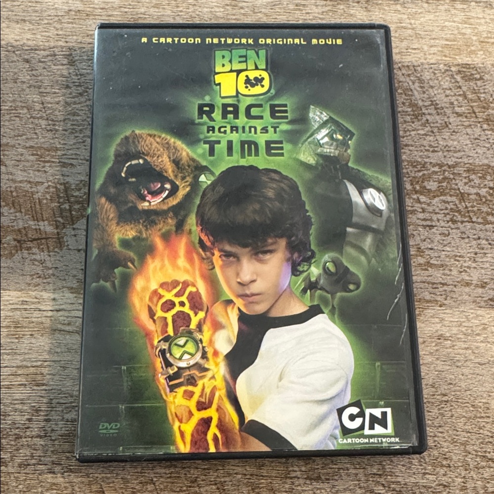 Cartoon Network Ben 10: Race Against Time DVD - Black and Green